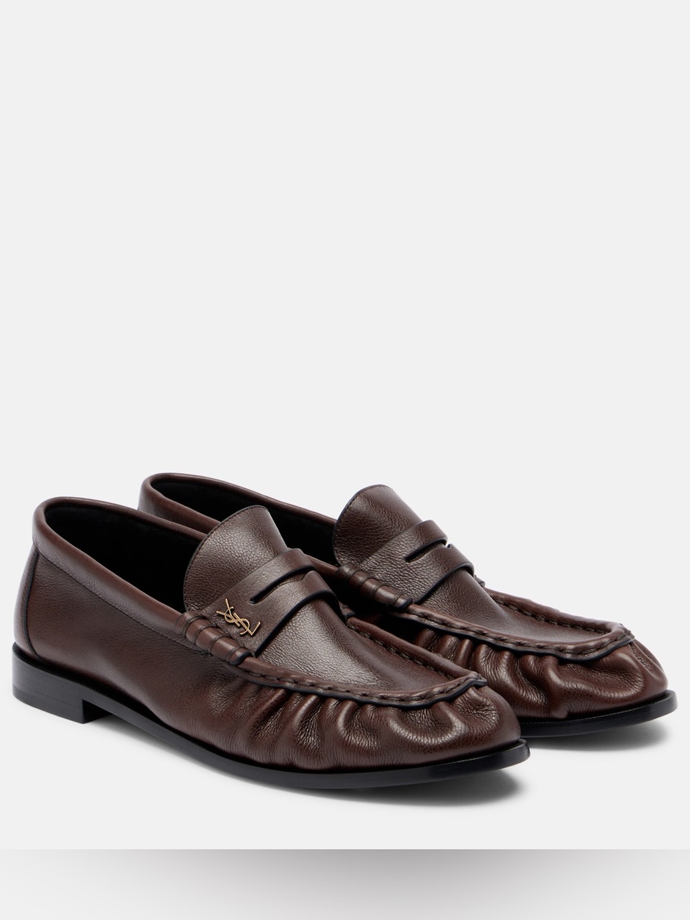 Saint Laurent Le Loafer in Paris Brown - Picture 7 of 16
